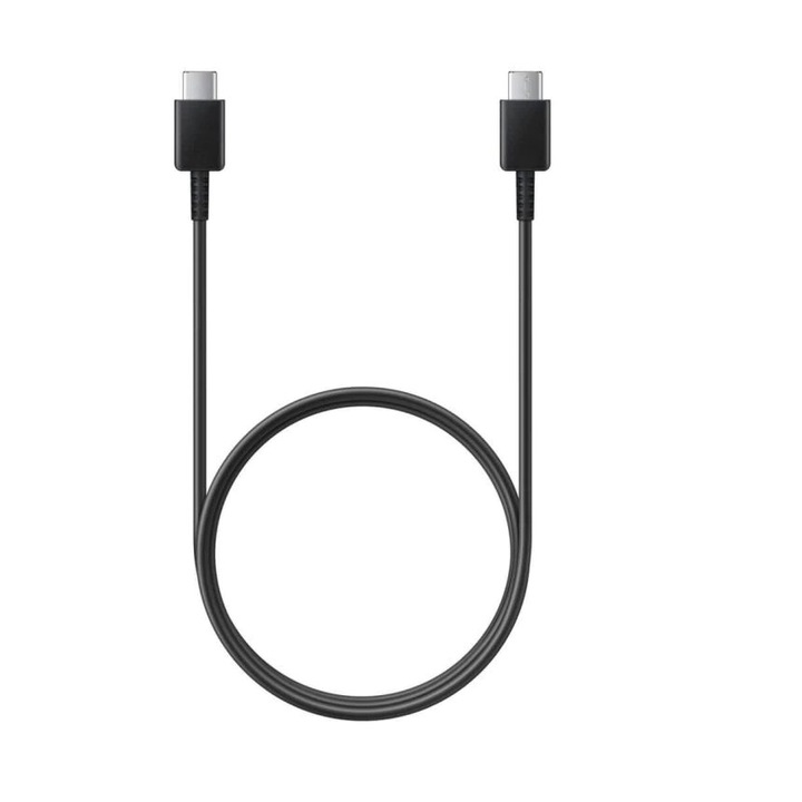 Cablu de date si incarcare Type-C-Type-C pentru Samsung Negru Ovio Connect