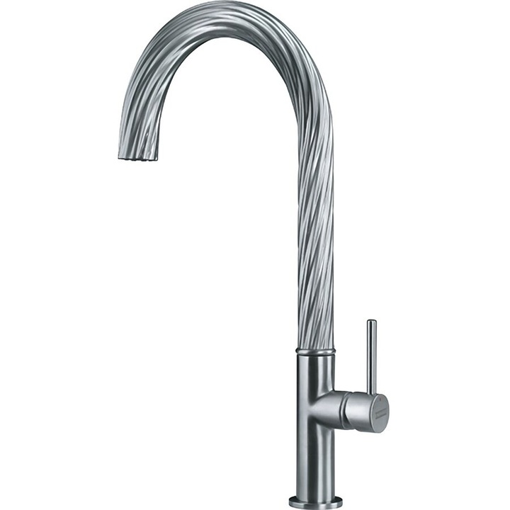 Baterie Franke Maris, Monocomanda, Cartus ceramic, H 425 mm, Inox