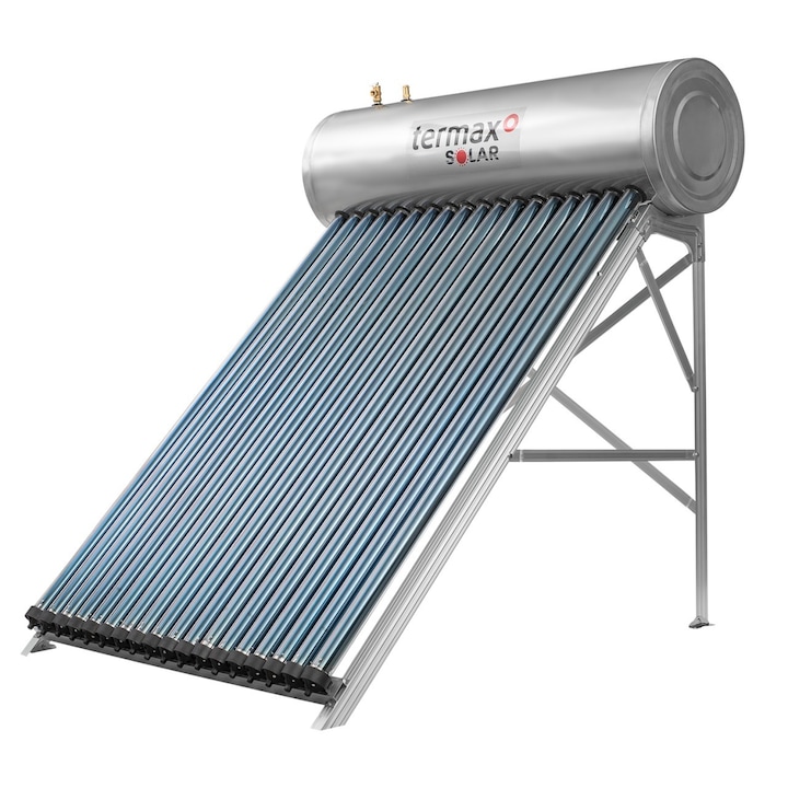 Panou solar Termax cu 24 tuburi vidate si rezervor presurizat 210 litri, preparare apa calda menajera