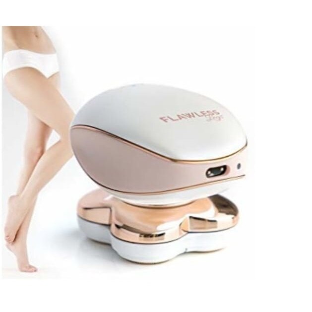 Epilator electric fara durere, Flawless Legs, cu acumulator, lumina