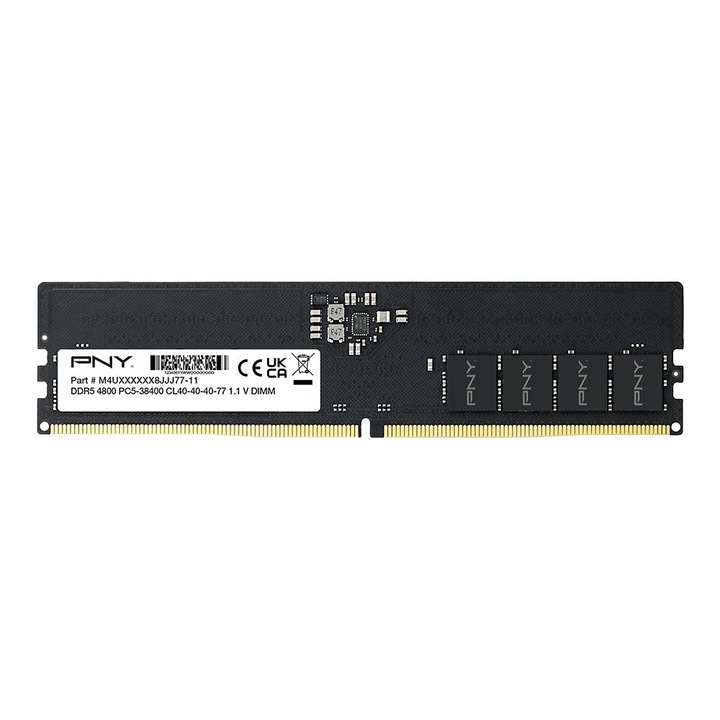 PNY 8GB DDR5 4800MHz Performance, 192185, Memória
