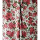 Set draperii blackout model floral cu inele negre, Madison, 250x270 cm, densitate 700 g/ml, Garden Flowers, 2 buc