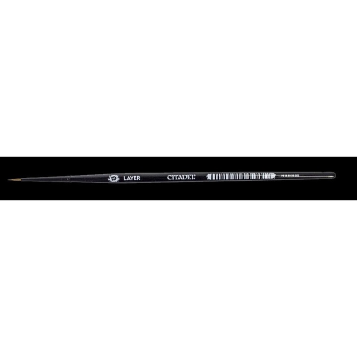 Citadel Layer Brush Small, Games Workshop, fekete
