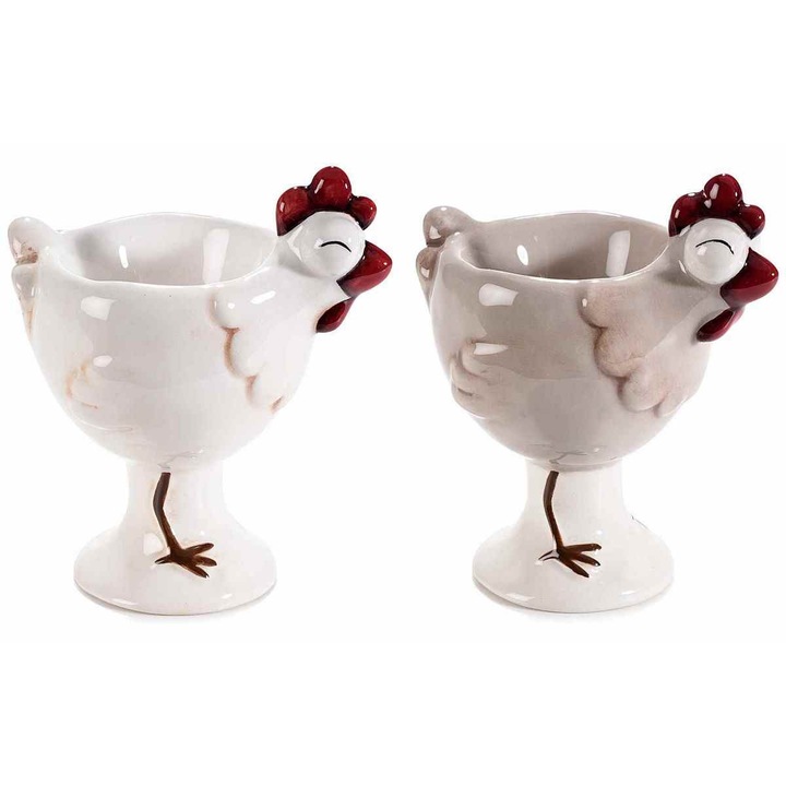 Set 2 suporturi oua Paste 7.5x5.5x9 cm