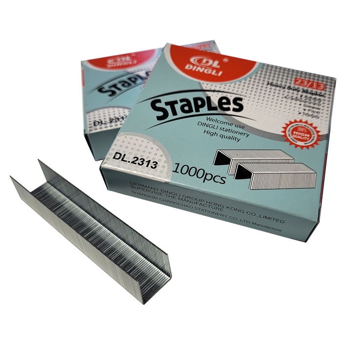 Rezerva capsator 23/13, 1000 buc/cutie, set 2 cutii