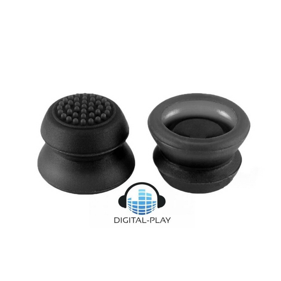 Set Thumb grip, thumbstick extender, culoare negru, silicon, pentru controller PS4 / PS5 / XBOX