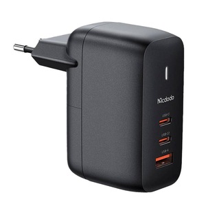 Incarcator retea Mcdodo CH-0291 GaN, USB, 2xUSB-C, 65W, 5A, Negru