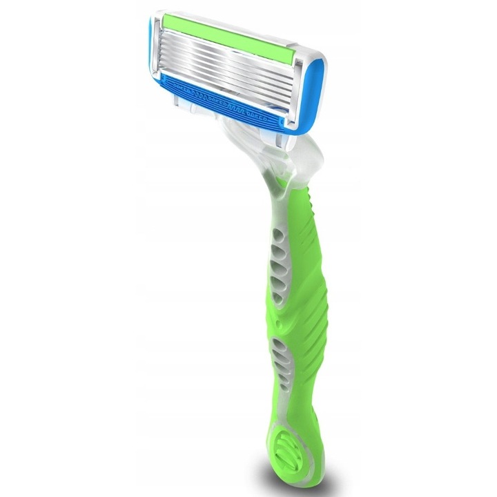 Set 4 aparate de ras, Dorco, 6 lame, Femei, Aloe, Verde