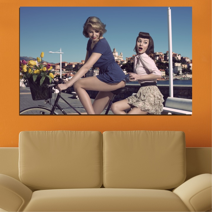 Декоративни панели Vivid Home от 1 част, Колаж, PVC, 35x25 см, №0079