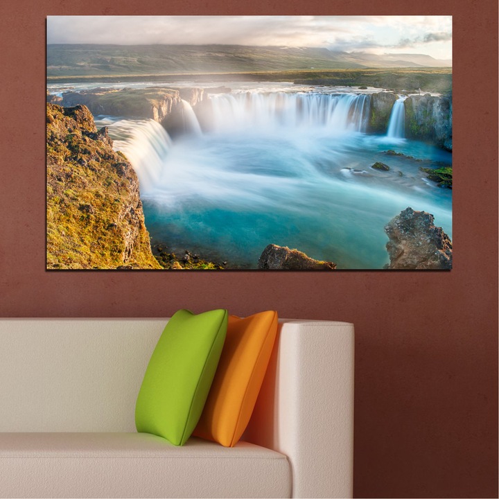 Декоративни панели Vivid Home от 1 част, Природа, PVC, 35x25 см, №0147