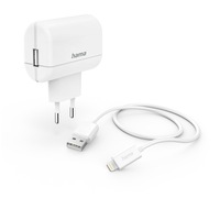 Set incarcator Hama, Lightning, 1m, Alb