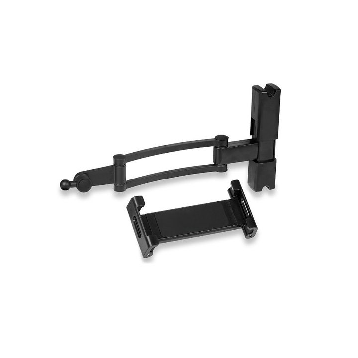 Tablettatámasz a prémium fejtámlán, rugalmas kar állítható és állítható 360 Nabi Market ®