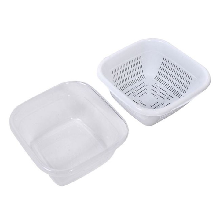 Strecuratoare din plastic Antbro® cu bol transparent pentru colectarea apei, ideala pentru cantitati mici, 16x16x8cm