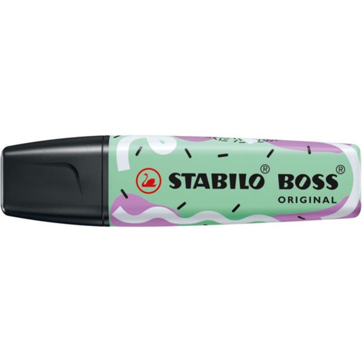 Хайлайтър, STABILO, 2-5 мм, зелен
