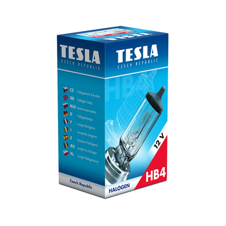 Bec auto halogen HB4, Tesla, 12V/51W