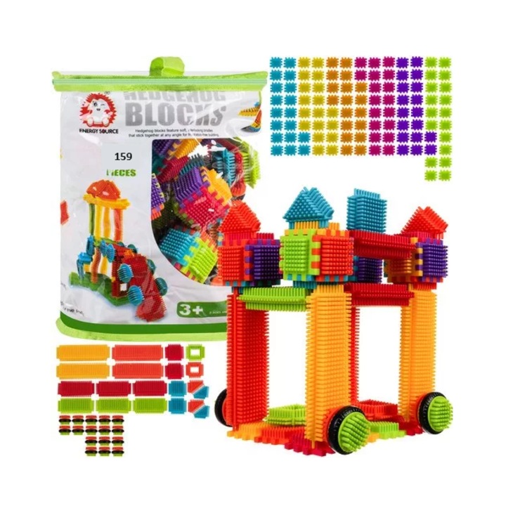Építőkockák – sünök 159db