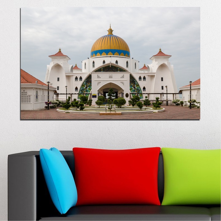 Декоративни панели Vivid Home от 1 част, Изглед, PVC, 35x25 см, №0393