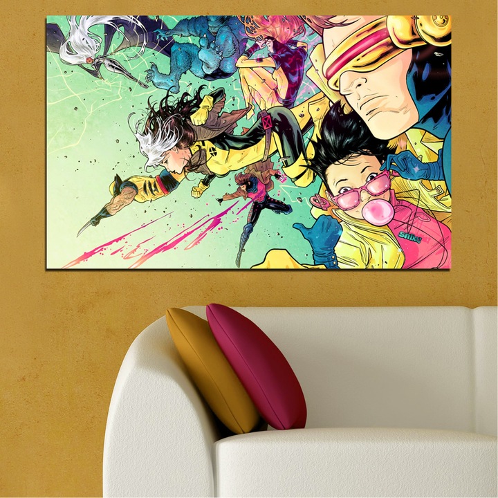 Декоративни панели Vivid Home от 1 част, Детски, PVC, 35x25 см, №0398