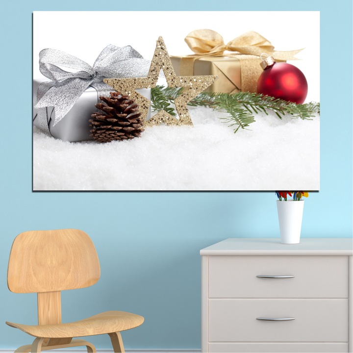 Декоративни панели Vivid Home от 1 част, Украса, PVC, 35x25 см, №0446