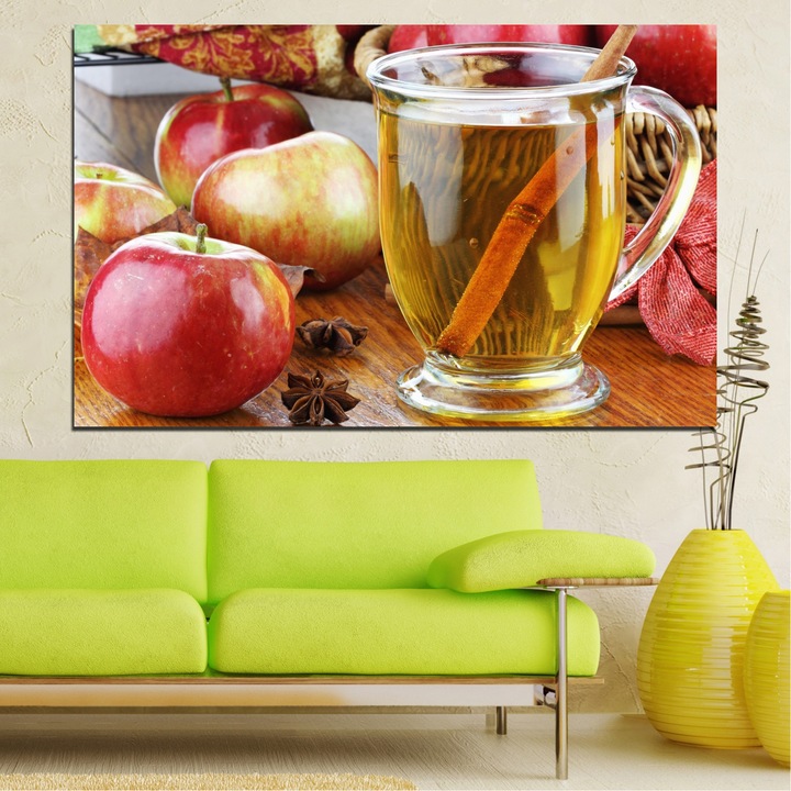 Декоративни панели Vivid Home от 1 част, Кулинарен, PVC, 35x25 см, №0448