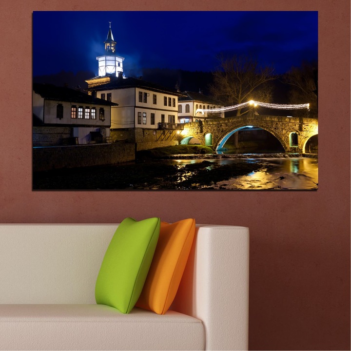 Декоративни панели Vivid Home от 1 част, Пейзаж, PVC, 35x25 см, №0466