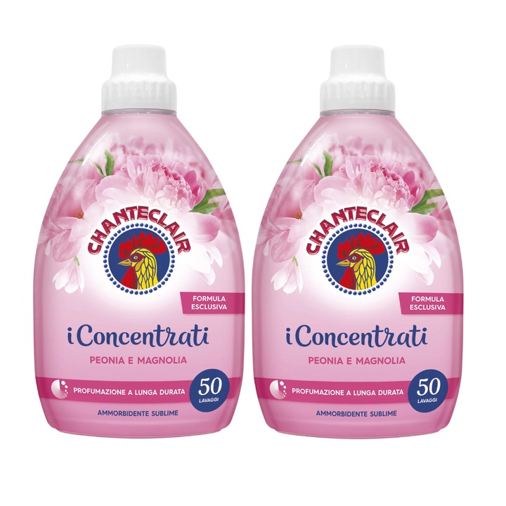 Комплект 2 х Балсам за пране Chante Clair Божур и Магнолия, 1л, 100 пранета
