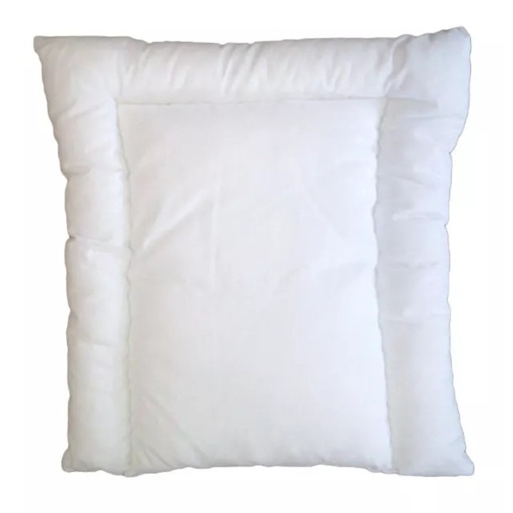 Perna antialergica Medical, Inter AMW, Poliester/Bumbac, 40 x 40 cm, Alb