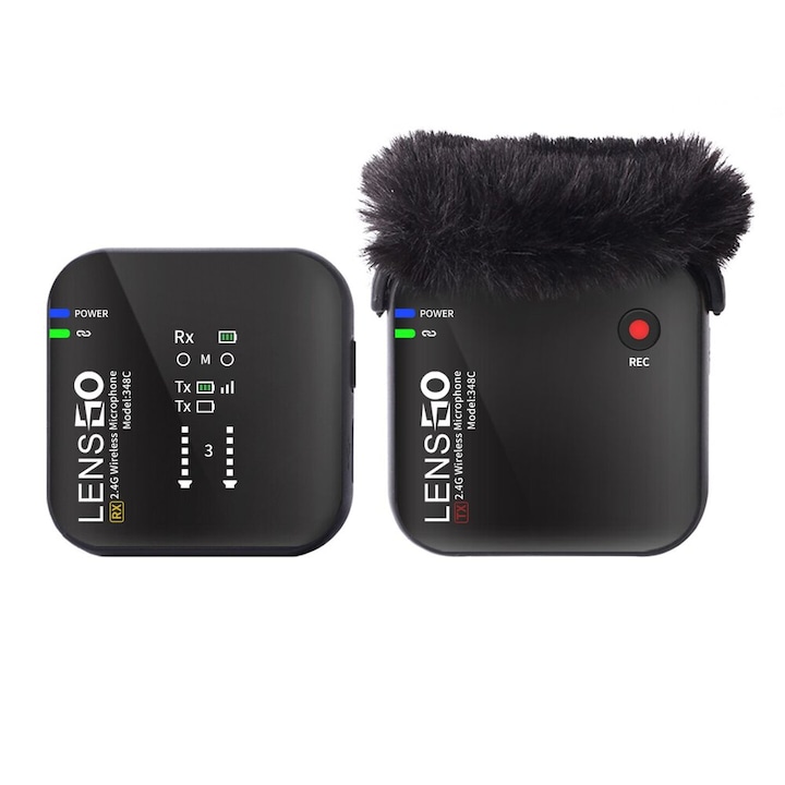 Microfon lavaliera wireless LENSGO LWM-318C