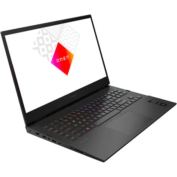 Laptop Gaming HP Omen 17-ck1015nq, Intel Core i7-12700H pana la 4.7GHz, 17.3" Full HD, 16GB, SSD 512GB, NVIDIA GeForce RTX 3070 Ti 8GB, Free DOS, Negru