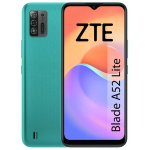 Telefon mobil ZTE Blade A52 Lite, 4G, 32GB, 2GB RAM, Dual-SIM, Glowing Green