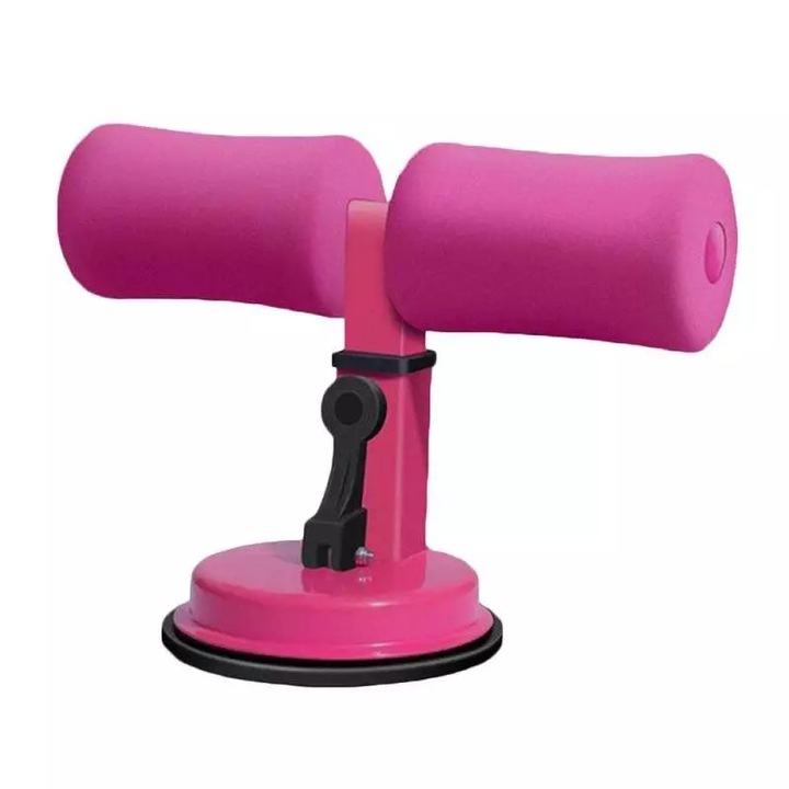 Aparat Fitness WTD1002 SIKS, Suport Picioare Abdomene / Flotari, Portabil, Roz