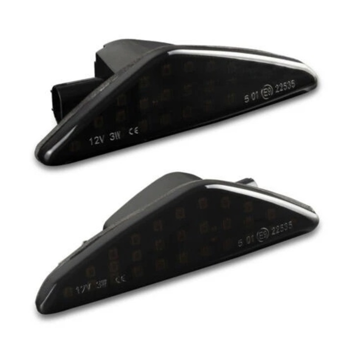 Сигнални светлини, LED, Последователни, Динамични, Съвместими с BMW X3 F25, X5 E70, X6 E71, X6 E72, Комплект от 2