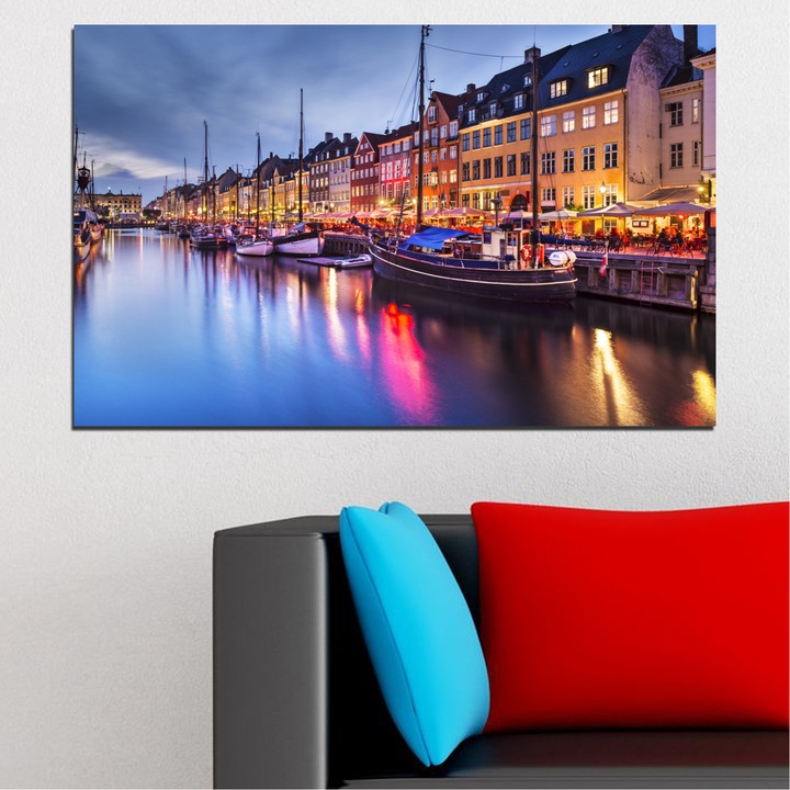 Декоративни панели Vivid Home от 1 част, Вода, PVC, 35x25 см, №0117