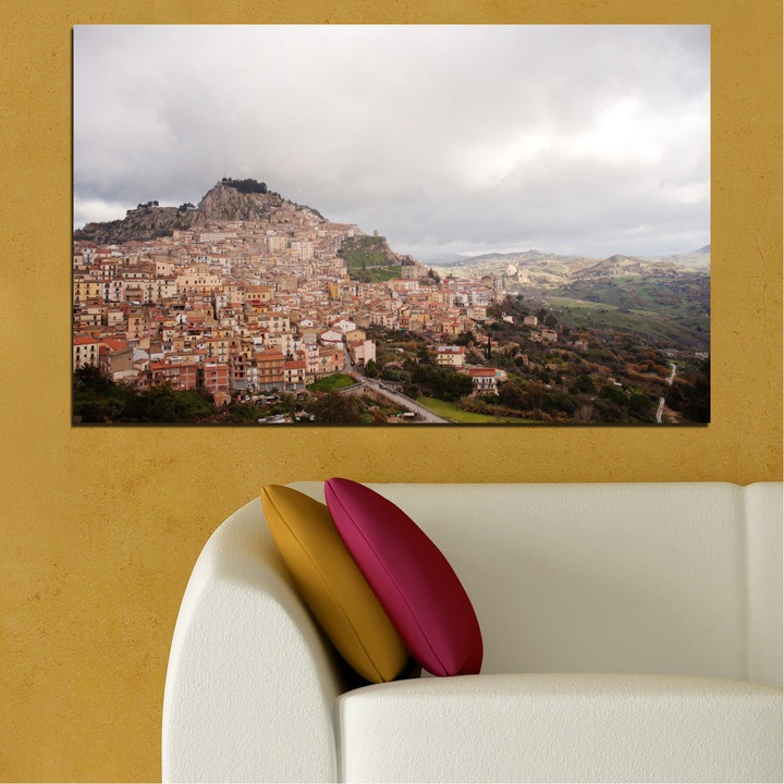 Декоративни панели Vivid Home от 1 част, Пейзаж, PVC, 35x25 см, №0124