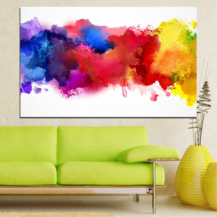 Декоративни панели Vivid Home от 1 част, Абстракция, PVC, 35x25 см, №0162