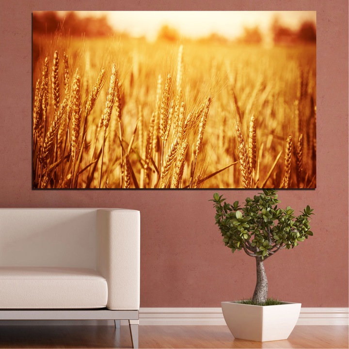 Декоративни панели Vivid Home от 1 част, Слънце, PVC, 150x100 см, №0177