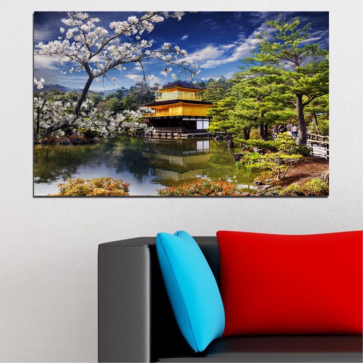 Декоративни панели Vivid Home от 1 част, Пейзаж, PVC, 35x25 см, №0195