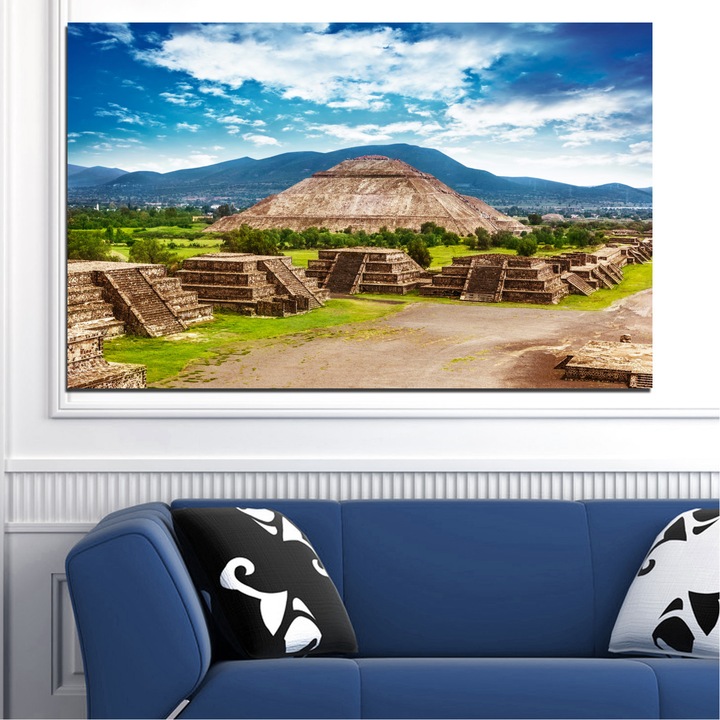 Декоративни панели Vivid Home от 1 част, Пейзаж, PVC, 35x25 см, №0203