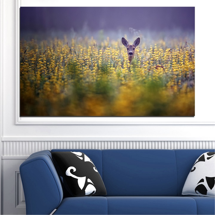 Декоративни панели Vivid Home от 1 част, Животни, PVC, 35x25 см, №0206