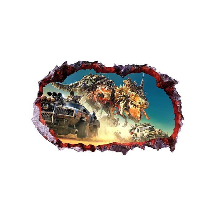 Декоративен стикер с динозаври, 85 см, 4428ST-1