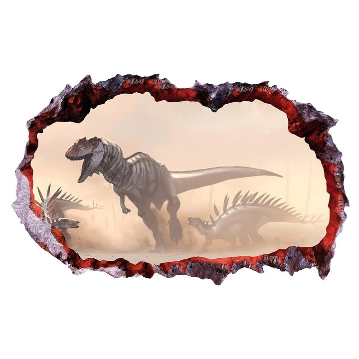 Dekoratív matrica dinoszauruszokkal, 85 cm, 4292ST-1