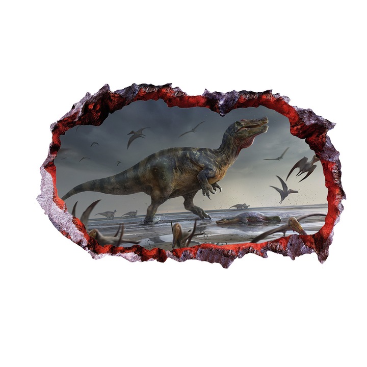 Декоративен стикер с динозаври, 85 см, 4340ST-1