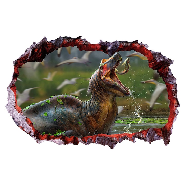 Dekoratív matrica dinoszauruszokkal, 85 cm, 4309ST-1