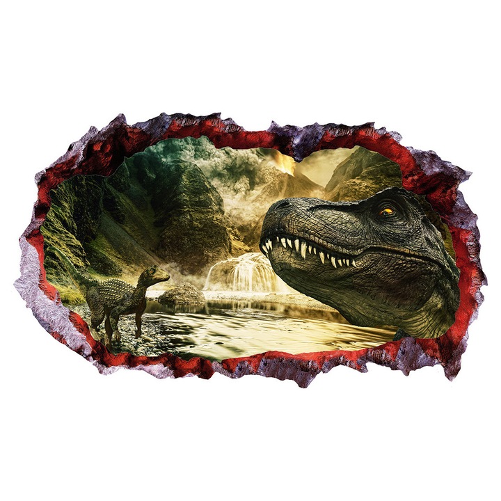Dekoratív matrica dinoszauruszokkal, 85 cm, 4353ST-1