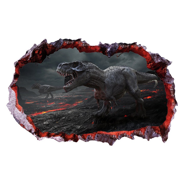 Dekoratív matrica dinoszauruszokkal, 85 cm, 4316ST-1