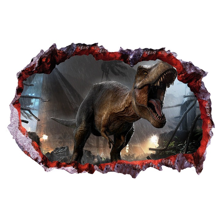 Dekoratív matrica dinoszauruszokkal, 85 cm, 4354ST-1