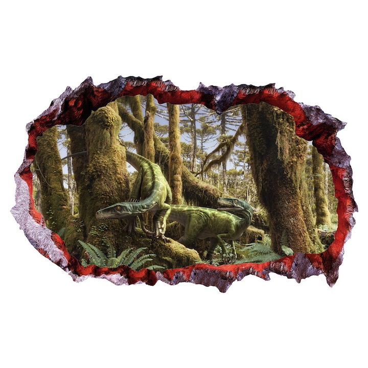 Dekoratív matrica dinoszauruszokkal, 85 cm, 4274ST-1