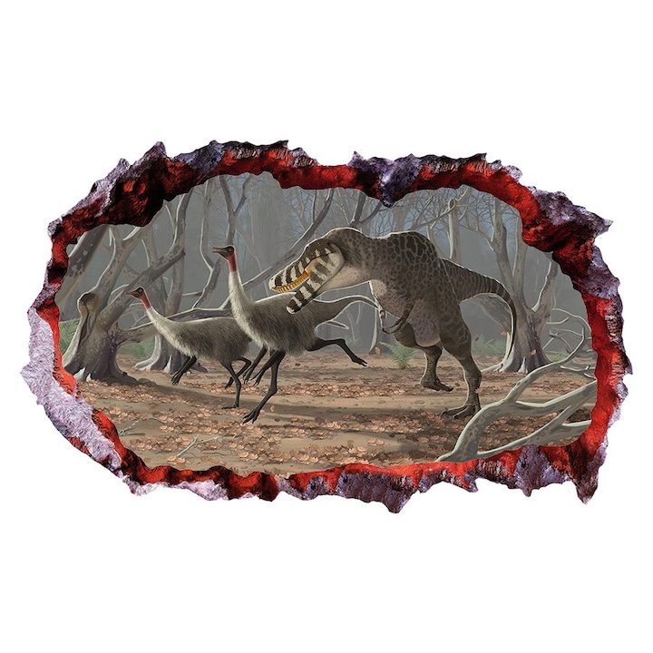 Dekoratív matrica dinoszauruszokkal, 85 cm, 4278ST-1