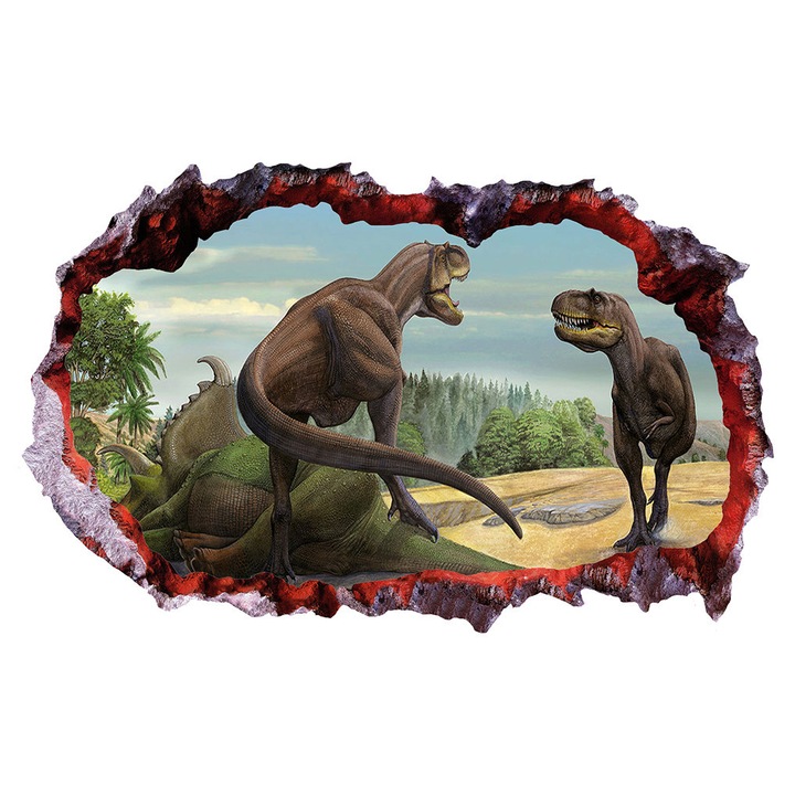 Dekoratív matrica dinoszauruszokkal, 85 cm, 4281ST-1