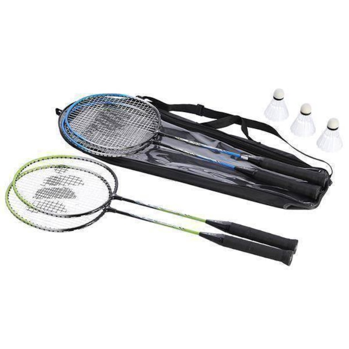 Set 2 rachete, Wish, Otel/Aluminiu, 500 g, 4 buc, Multicolor